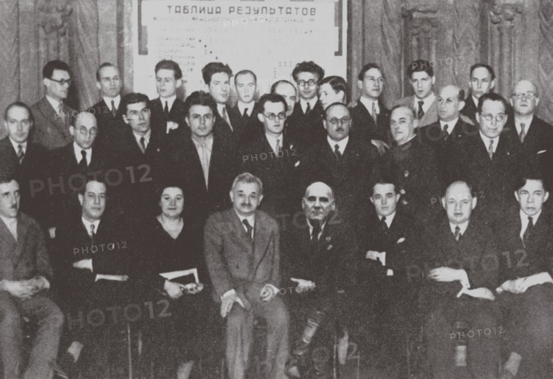 Group Portrait of the Participants of the Second International Chess Tournament, Moscow 1935, 1935. Artist: Anonymous