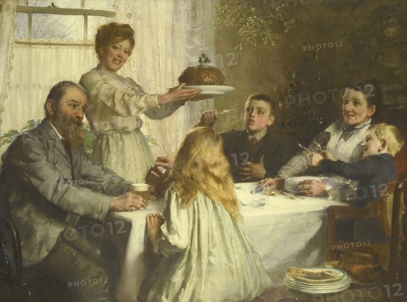 Christmas . Artist: Clark, James (1858-1943)