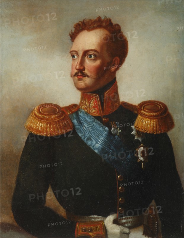 Portrait of Count Alexander von Benckendorff (1783-1844). Artist: Krüger, Franz (1797-1857)