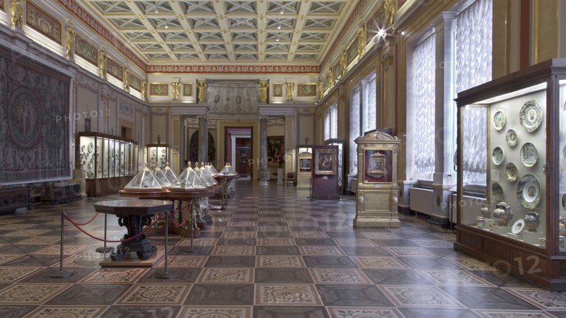 The Majolica Room (The Raphael Room) in the New Hermitage. Artist: Russian Architecture