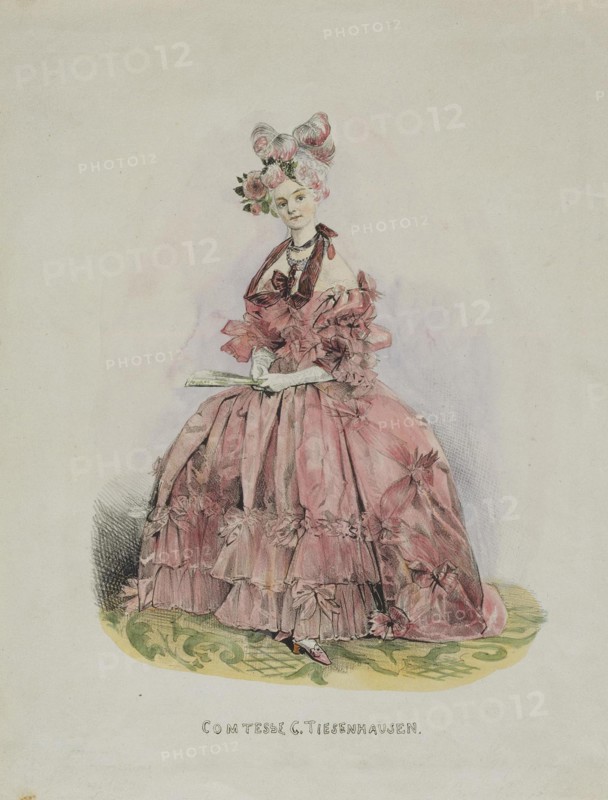 Portrait of Countess Dolly de Ficquelmont (1804-1863), 1831-1840. Artist: Gagarin, Grigori Grigorievich (1810-1893)