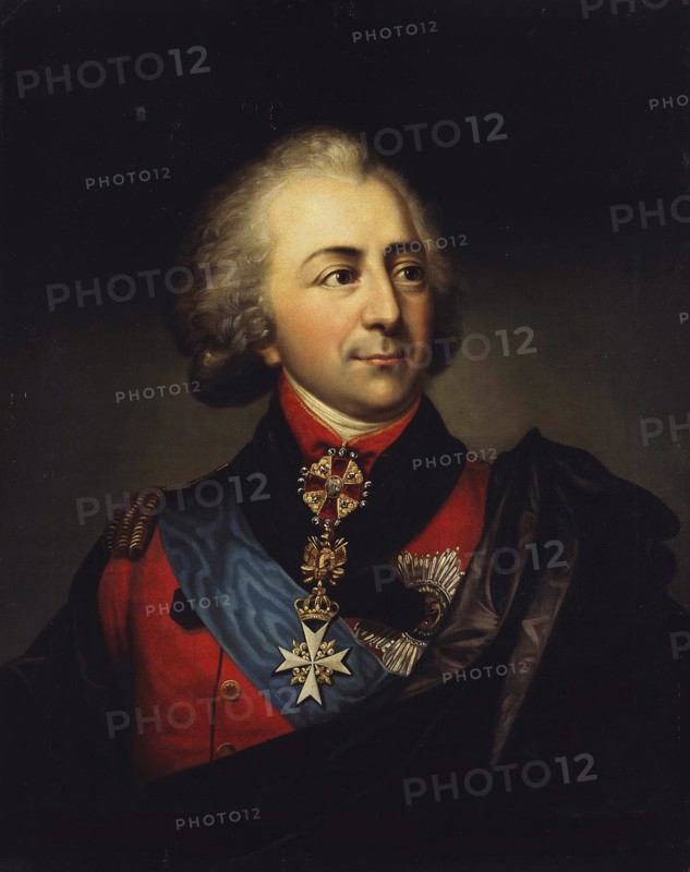 Portrait of Count Ivan Pavlovich Kutaysov, Late 18th century. Artist: Anonymous