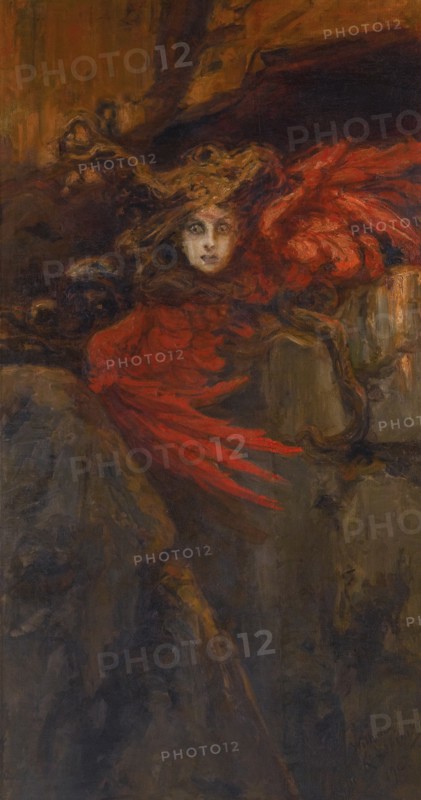 Medusa, 1903. Artist: Kotarbinsky, Vasilii (Wilhelm) Alexandrovich (1849-1921)