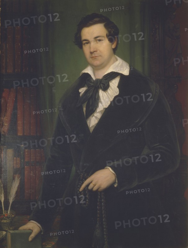Portrait of the Actor Vasily Andreevich Karatygin (1802-1853), 1842. Artist: Tropinin, Vasili Andreyevich (1776-1857)