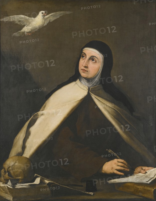 Santa Teresa de Ávila, 1644. Artist: Ribera, José, de (1591-1652)