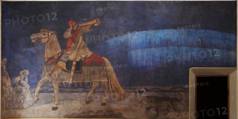 Kullervo Rides to War, 1901. Artist: Gallen-Kallela, Akseli (1865-1931)
