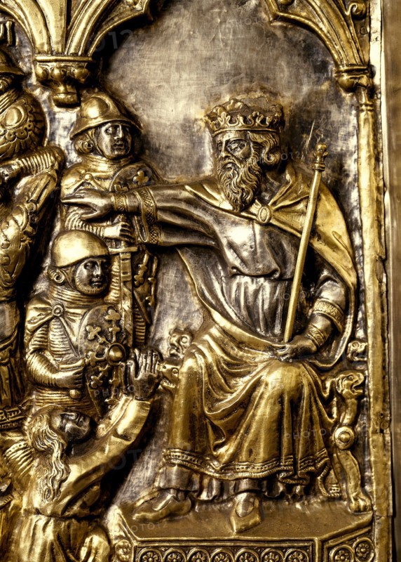 Massacre of the Innocents. Panel of the altar of St James, c. 1315. Artist: Andrea di Jacopo d'Ognabene (active 1285-1316)