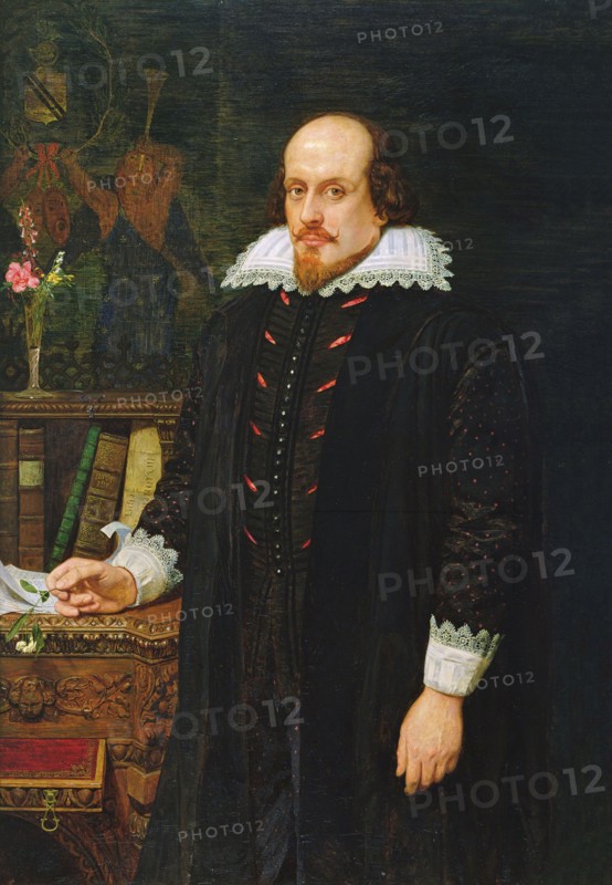 Portrait of William Shakespeare (1564-1616), 1849. Artist: Brown, Ford Madox (1821-1893)