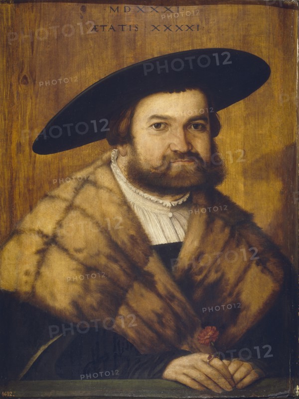 Goldsmith Jörg Zörer of Augsburg, 1531. Artist: Amberger, Christoph (ca. 1500-1562)