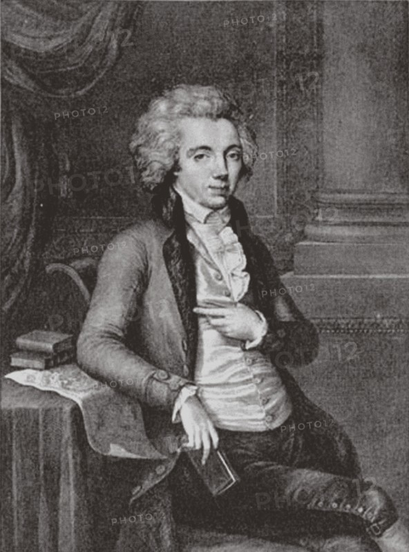 Portrait of Count Pavel Martynovich Skavronsky (1757-1793), 1791. Artist: Morghen, Guglielmo (1758-1833)