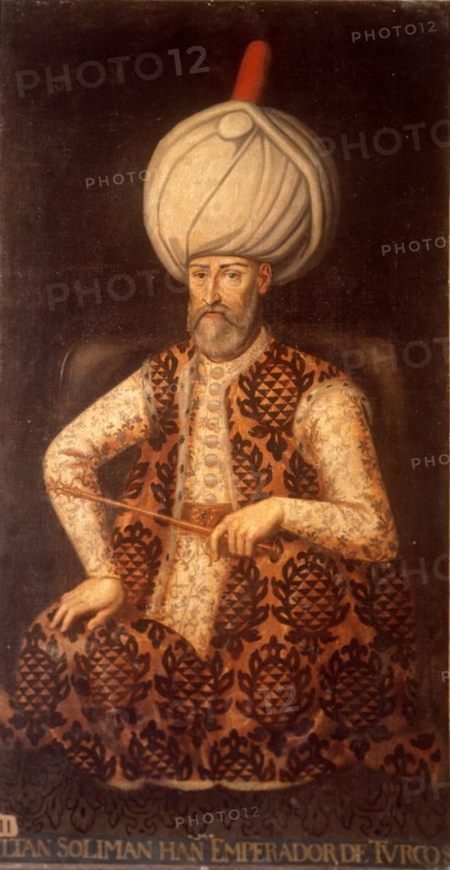 Sultan Suleiman I the Magnificent, 17th century. Artist: Anonymous