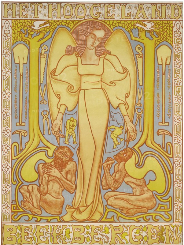 Het Hoogeland Beekbergen, 1896. Artist: Toorop, Jan (1858-1928)