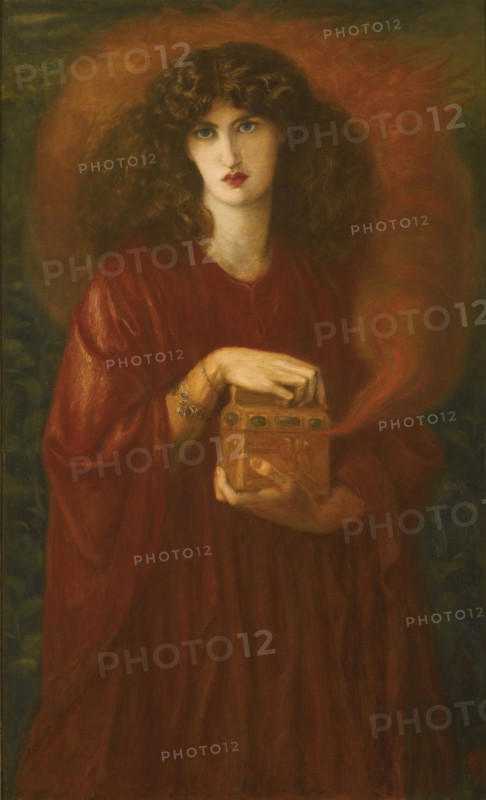 Pandora, 1871. Artist: Rossetti, Dante Gabriel (1828-1882)