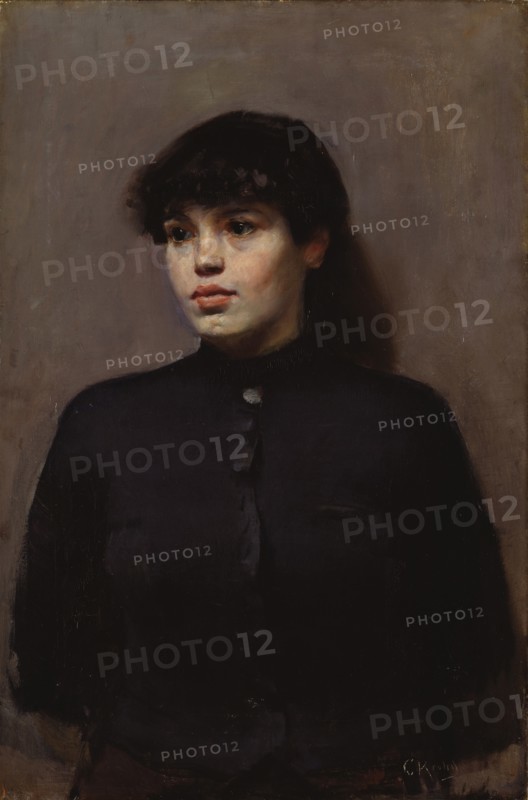 Jossa, 1886. Artist: Krohg, Christian (1852-1925)