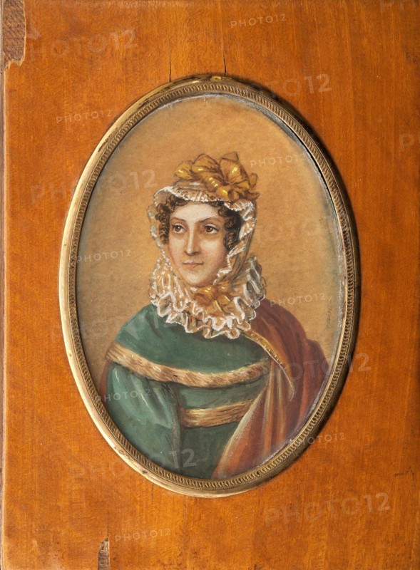 Portrait of Jeanne Louise Henriette Campan, nee Genet (1752-1822). Artist: Perrin, Jean-Charles Nicaise (1754-1831)