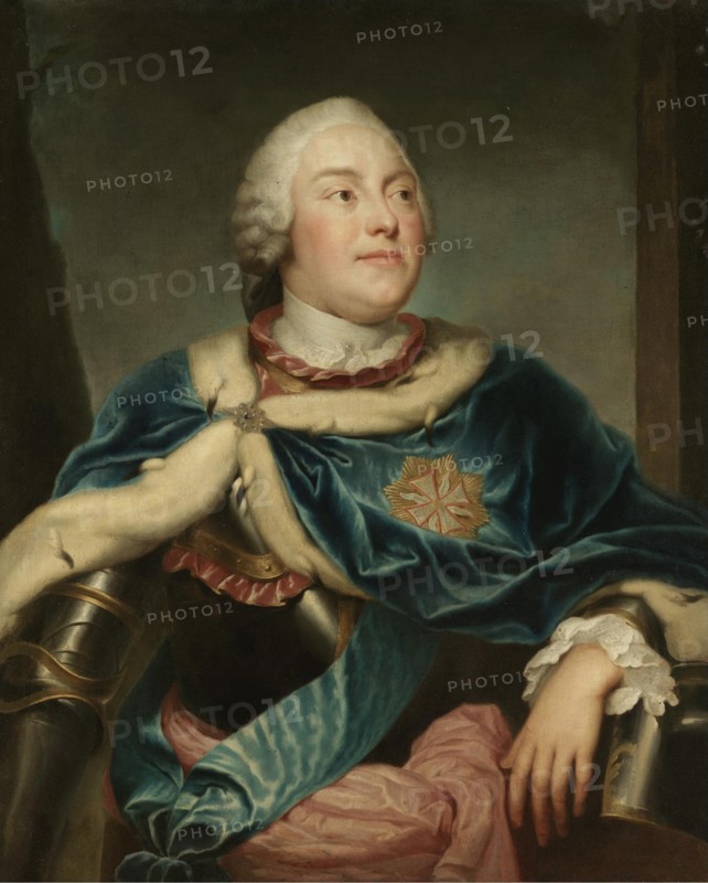 Portrait of Frederick Christian, Elector of Saxony (1722-1763). Artist: Mengs, Anton Raphael (1728-1779)