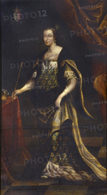 Queen Jadwiga of Poland, ca 1676. Artist: Trycjusz (Tricius or Tretko), Jan (ca 1620-1692)