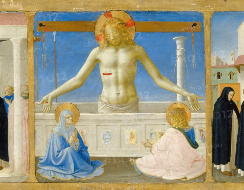 The Resurrection (Predella of the retable The Coronation of the Virgin), ca 1430. Artist: Angelico, Fra Giovanni, da Fiesole (ca. 1400-1455)