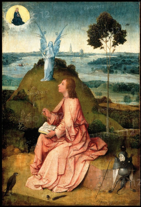 Saint John the Evangelist on Patmos, c. 1505. Artist: Bosch, Hieronymus (c. 1450-1516)