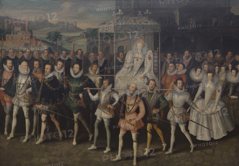 Procession Portrait of Queen Elizabeth, ca 1600-1603. Artist: Anonymous