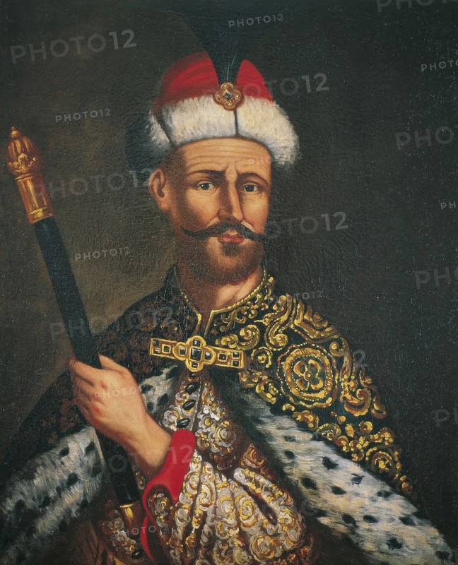 Portrait of Andrzej Potocki (1630-1691), Field Crown Hetman, 1670s. Artist: Austrian master (active ca. 1440-1450)
