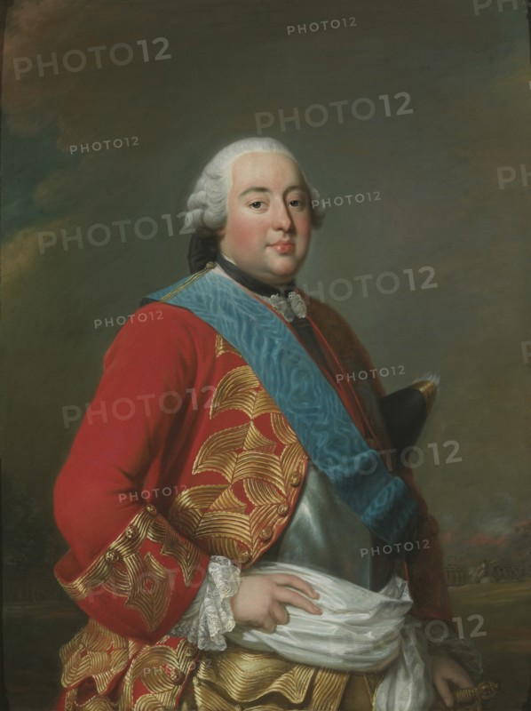 Portrait of Louis Philippe I (1725-1785), Duce de Orléans, ca 1770. Artist: Roslin, Alexander (1718-1793)