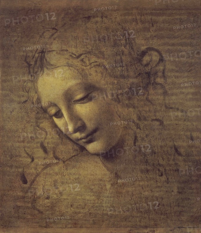 Head of a Woman (La Scapigliata), 1500s. Artist: Leonardo da Vinci (1452-1519)