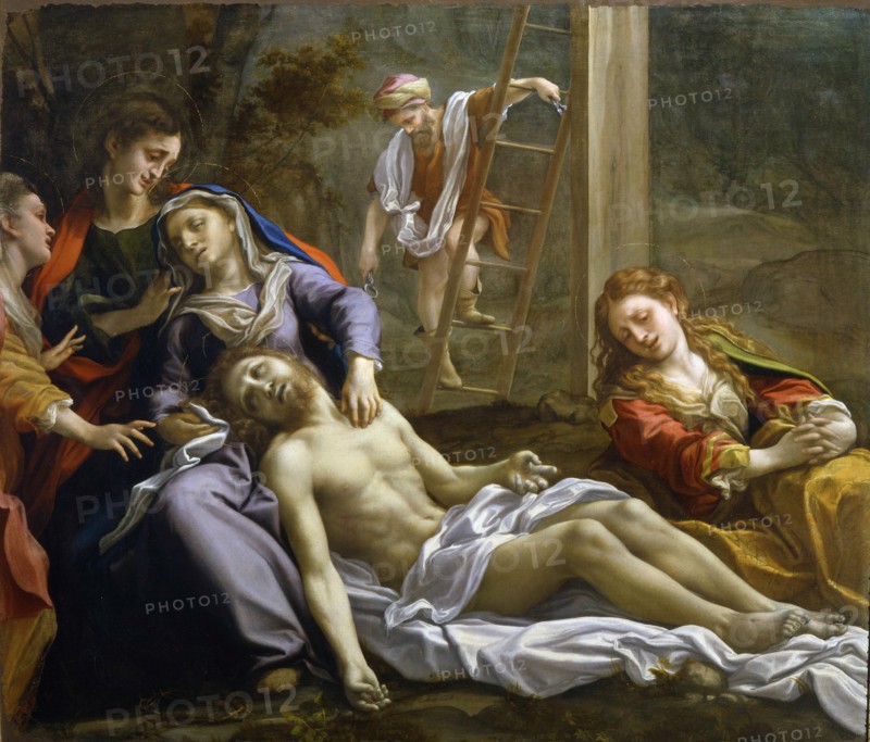 The Lamentation over Christ, 1524-1525. Artist: Correggio (1489-1534)