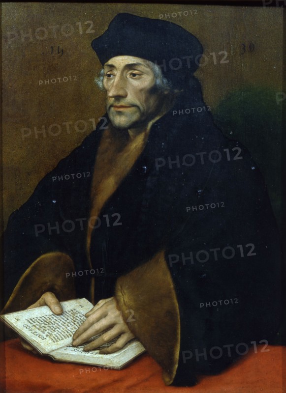 Portrait of Erasmus of Rotterdam (1467-1536), 1530. Artist: Holbein, Hans, the Younger (1497-1543)