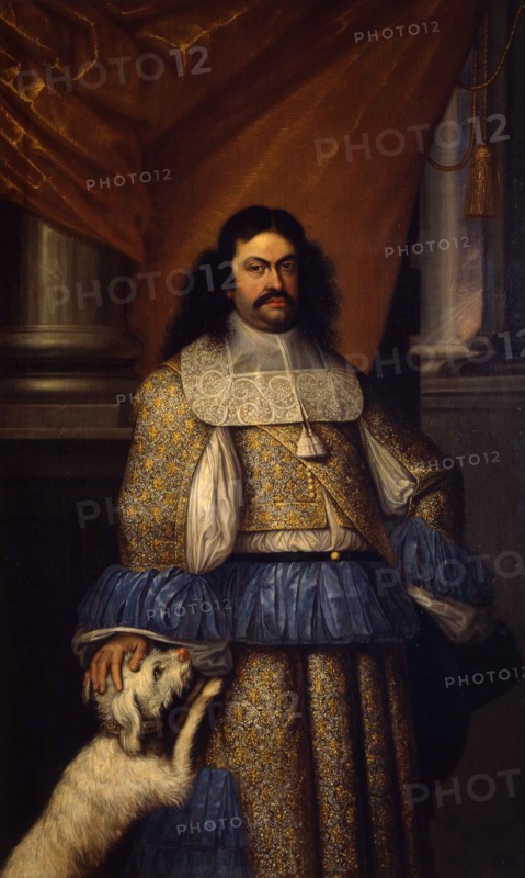 Portrait of Ranuccio II Farnese (1630?1694), Duke of Parma. Artist: Denys, Jacob (1644-1708)