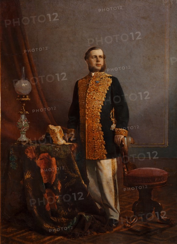 Portrait of Vasily Yuryevich Poznansky (1828-1900), 1860s. Artist: Anonymous