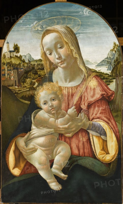 Virgin and Child, ca 1487-1488. Artist: Ghirlandaio, Davide (1452-1525)