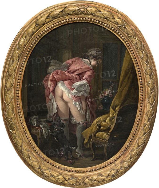 The Indiscreet Eye, 1742. Artist: Boucher, François (1703-1770)