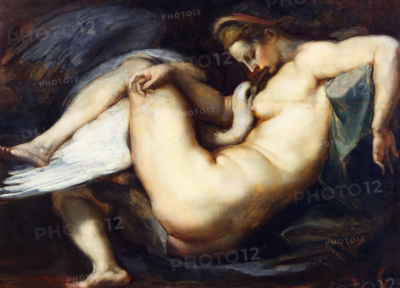 Leda and the Swan, 1598-1599. Artist: Rubens, Pieter Paul (1577-1640)