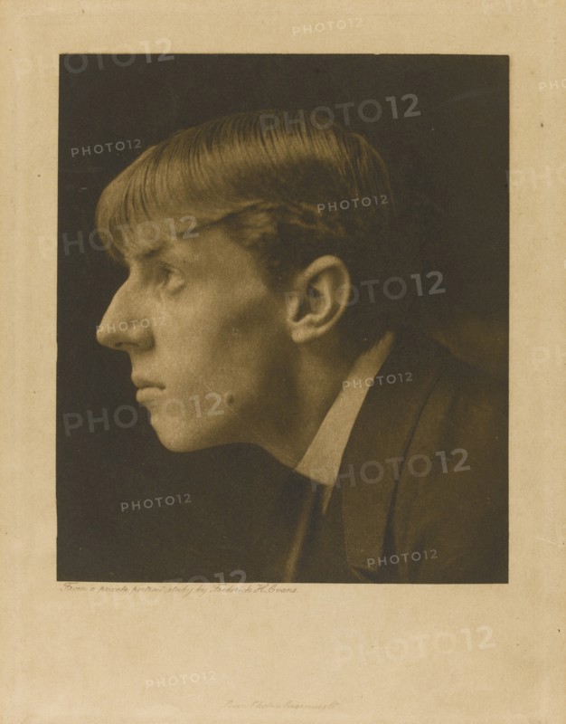 Aubrey Beardsley. Artist: Evans, Frederick Henry (1853-1943)