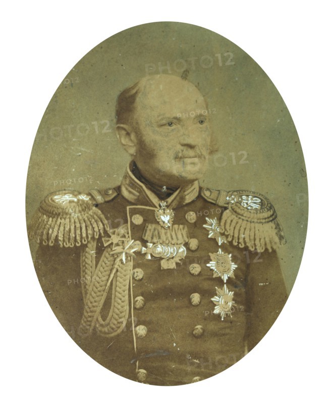 Alexei Illarionovich Filosofov (1800-1874), 1850-1860s. Artist: Anonymous
