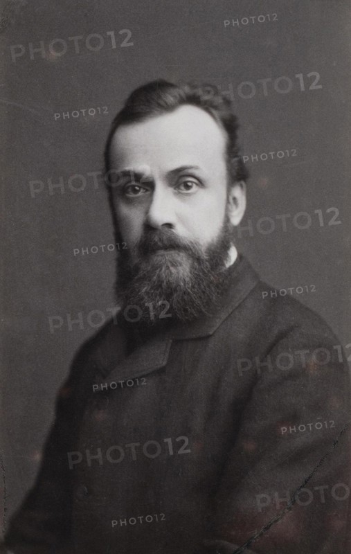 Portrait of the writer Gleb Ivanovich Uspensky (1843?1902), 1870. Artist: Levitsky, Sergei Lvovich (1819-1898)