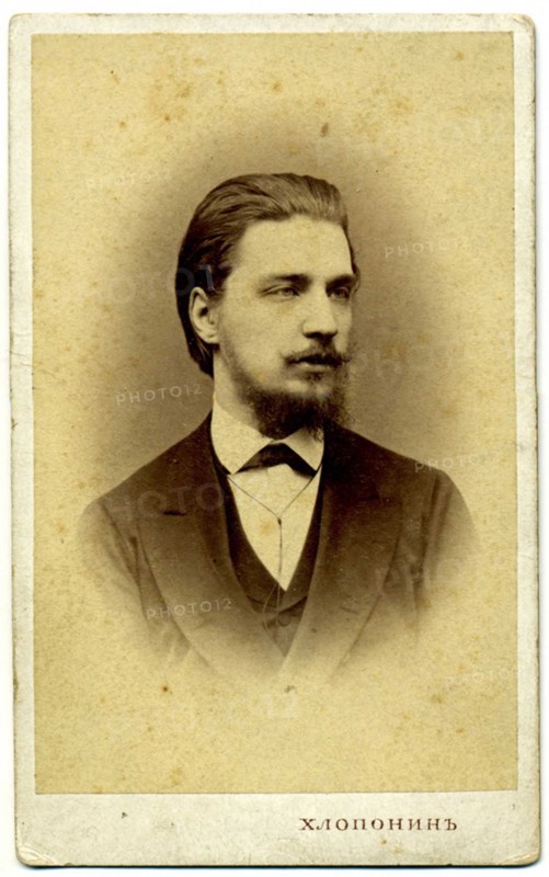 Alexander Sergeyevich Buturlin (1845-1916), 1872. Artist: Photo studio Alexander Khloponin