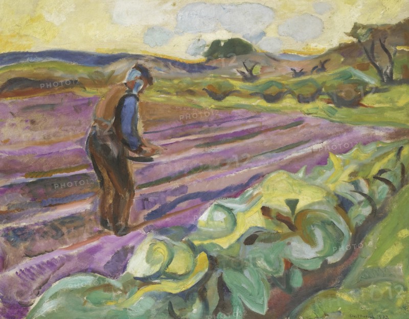 The sower, 1913. Artist: Munch, Edvard (1863-1944)