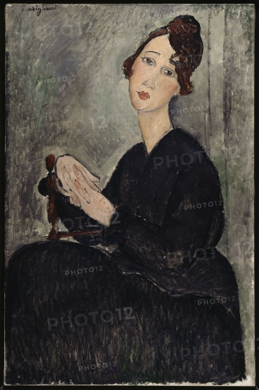 Portrait of Dèdie, 1918. Artist: Modigliani, Amedeo (1884-1920)