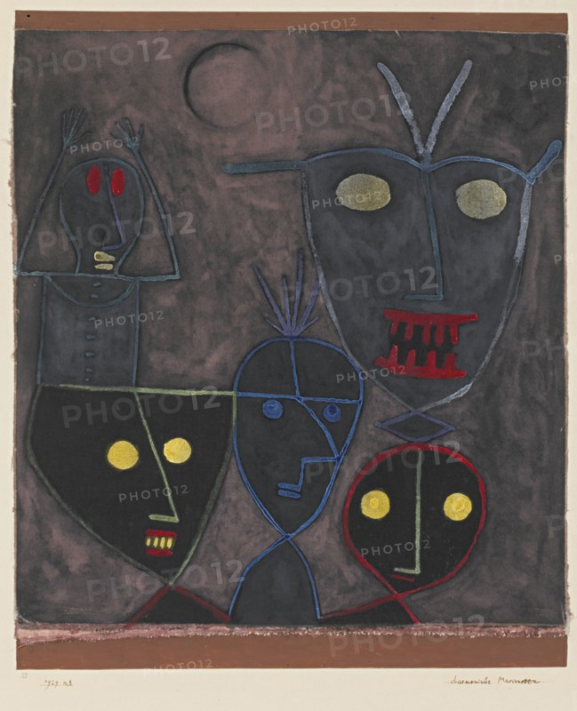 Demonic Puppets, 1929. Artist: Klee, Paul (1879-1940)