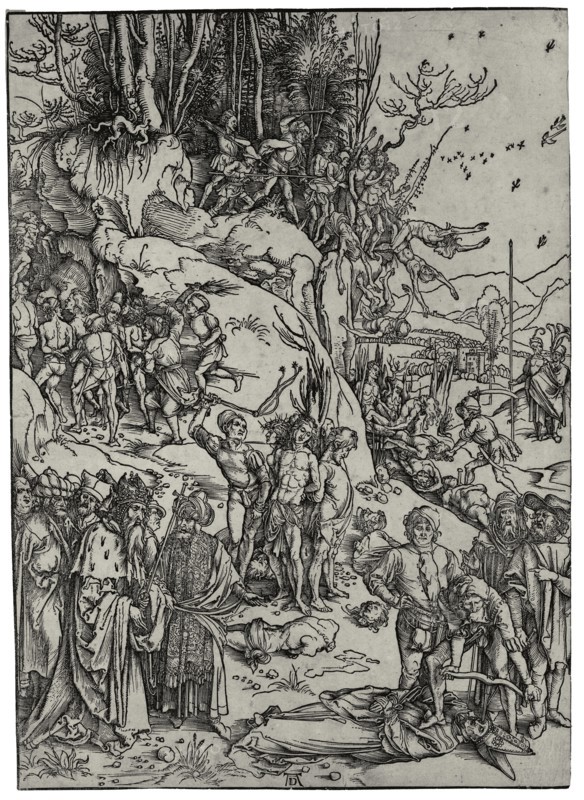 The Martyrdom of the Ten Thousand, 1497. Artist: Dürer, Albrecht (1471-1528)