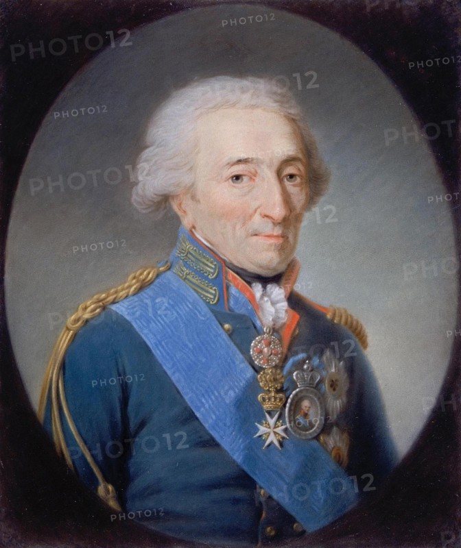 Portrait of Prince Nikolay Ivanovich Saltykov (1736-1816), 1807. Artist: Quadal, Martin Ferdinand (1736-1808)