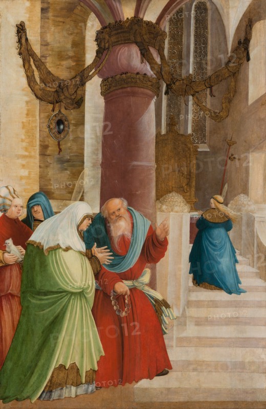 The Entry of the Most Holy Theotokos into the Temple, ca 1509-1510. Artist: Master of Pulkau (active ca 1520)