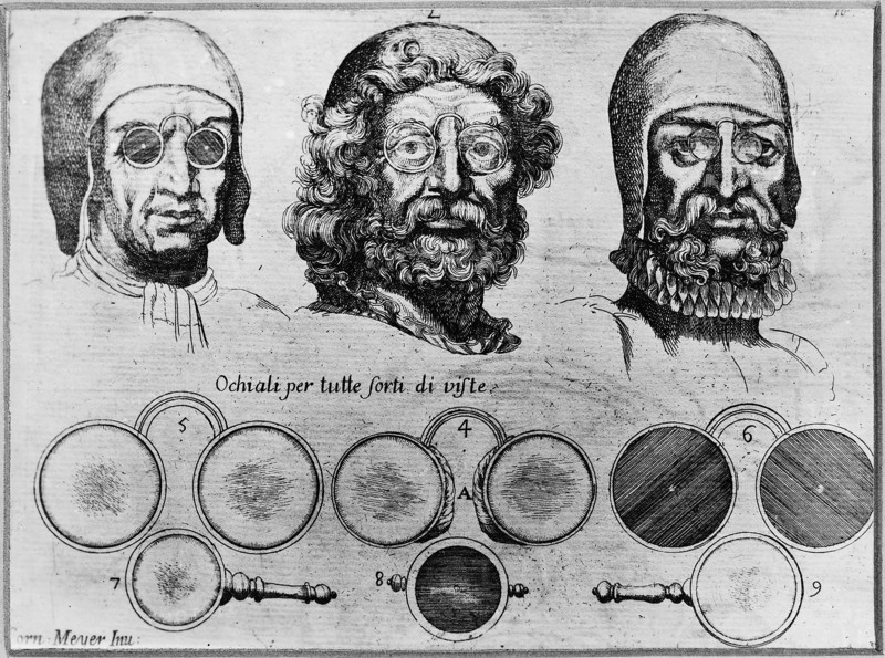 Optics. From: L'Arte di restituire a Roma tralasciate Navigazione..., 1685. Artist: Meijer (Meyer), Cornelis Jansz. (1629-1701)