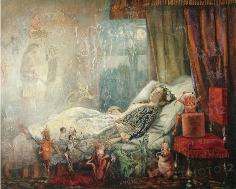 The dream after the masked ball. Artist: Fitzgerald, John Anster (1832-1906)