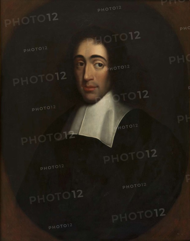 Portrait of Baruch Spinoza, Last quarter of 17th century. Artist: Anonymous