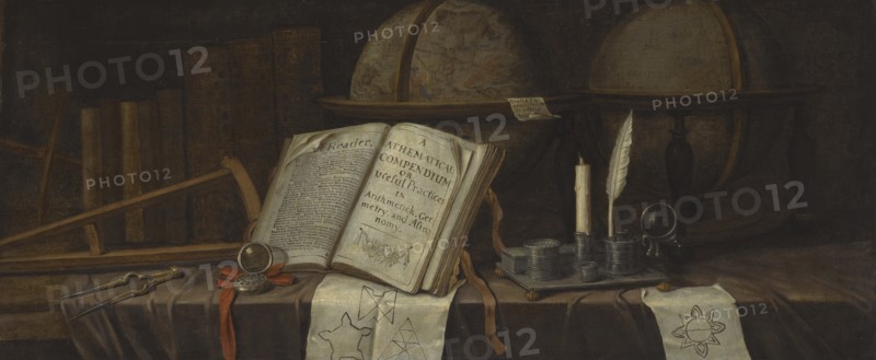 Vanitas Still Life. Artist: Collier, Edwaert (1642-1708)