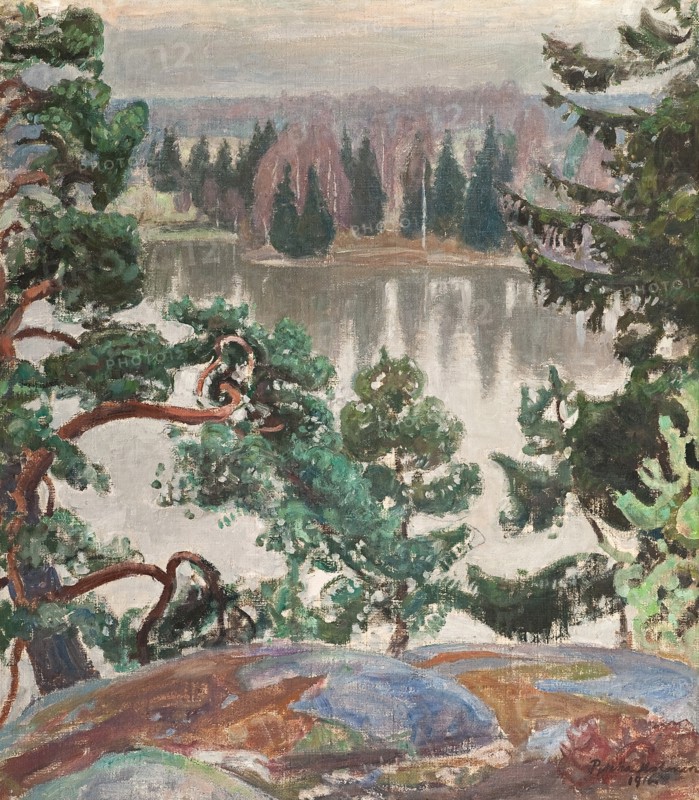 Sarvikallio, 1916. Artist: Halonen, Pekka (1865-1933)