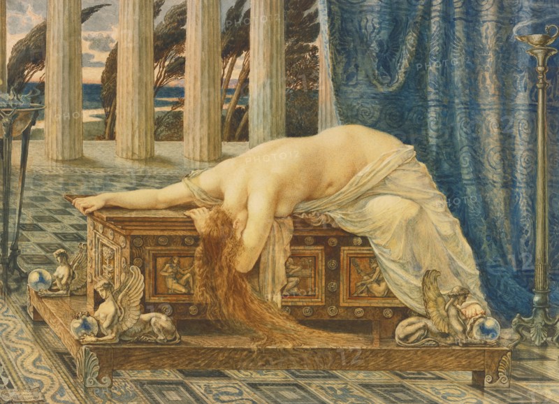 Pandora, 1885. Artist: Crane, Walter (1845-1915)